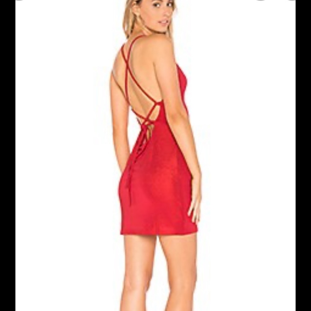 REVOLVE By the Way- Shimmer Mini Dress 🍒